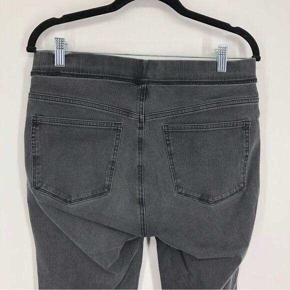 J. Crew Jeans Womens 30 Pull On Skinny Gray Black Stretch Ankle - Picture 4 of 8